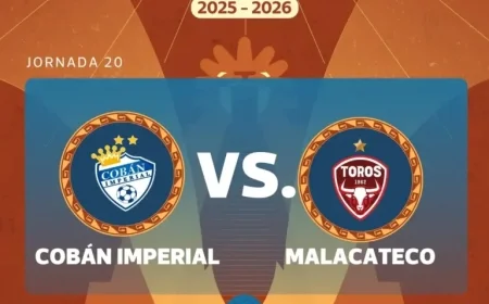 Cobán Imperial Faces Malacateco in Apertura 2025 Jornada 20 Clash