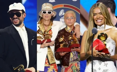 Bad Bunny and Karol G Shine: Night’s Best Moments