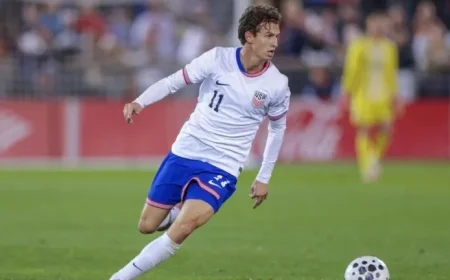 USMNT Reveals Starting XI for Paraguay Matchup