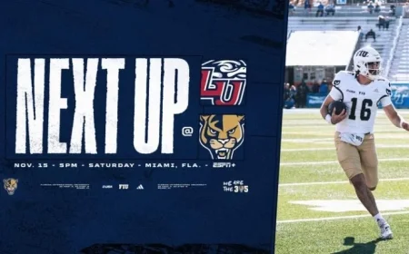 Liberty Faces Off Against Football in Homecoming Showdown Saturday