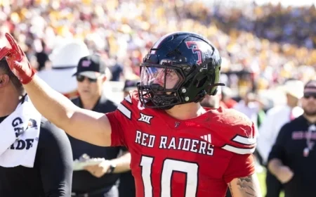 Jacob Rodriguez’s Touchdown Boosts Heisman Campaign for Texas Tech