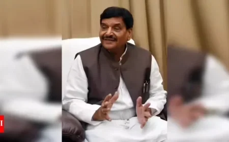 Shivpal Accuses BJP of Power Misuse; Criticizes EC’s Silence