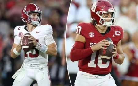 Watch Oklahoma vs. Alabama Live Free: Streaming Guide