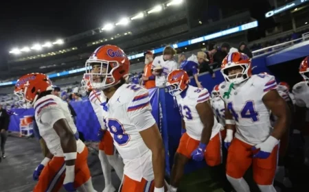 Florida Faces No. 6 Ole Miss in Prime Time Showdown (7 p.m. ET)