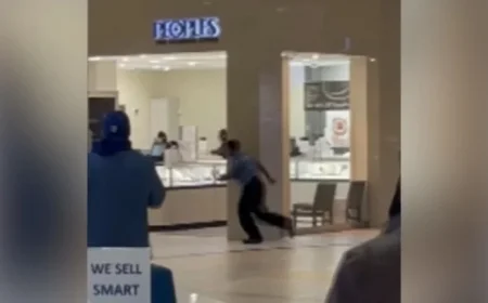 Smash-and-Grab Robbery Caught on Video at GTA Jewelry Store