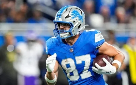 Detroit Lions Place Sam LaPorta on IR Amid Roster Changes