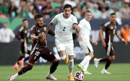 Uruguay Faces Mexico Today: Match Time, Viewing Options, Lineups