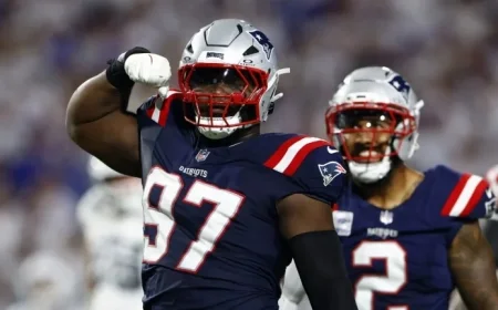 Patriots DT Milton Williams Placed on Injured Reserve