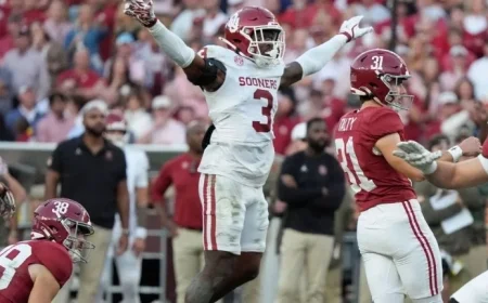 Oklahoma Defense Dominates in Victory Over No. 4 Alabama