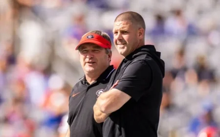 Billy Napier Observes Georgia Practice Pre-Texas Game