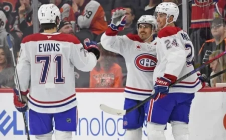 Canadiens: Gallagher, Evans Team Up with Adam Nicholas