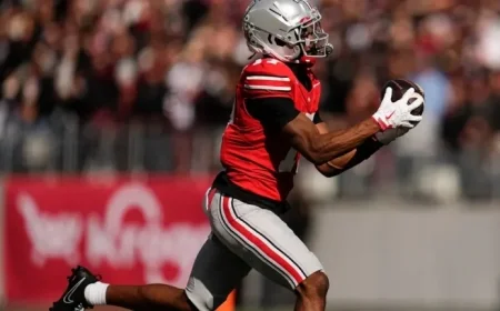 Ohio State WR Carnell Tate to Miss UCLA Game Due to Injury