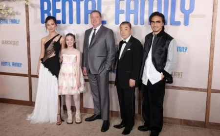 Brendan Fraser and Sarah Michelle Gellar Shine at ‘Rental Family’ Premiere