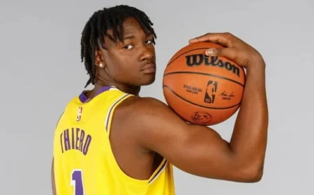 Lakers Rookie Adou Thiero Set for NBA Debut