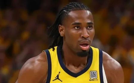 Pacers’ Nesmith sidelined for a month due to knee injury