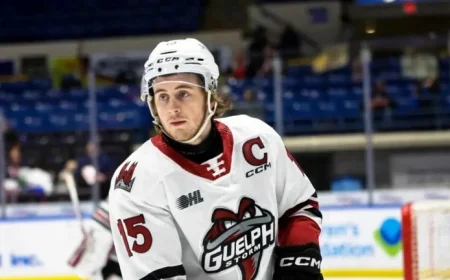 Undrafted Guelph Storm Captain Debuts in NHL with Vegas