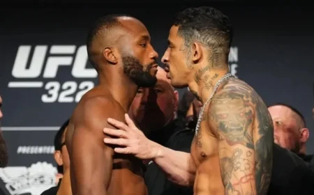 Live Coverage: Leon Edwards vs. Carlos Prates at UFC 322
