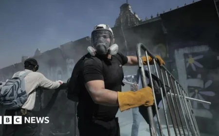 Thousands Rally in Mexico Protesting Government’s Handling of Violent Crime