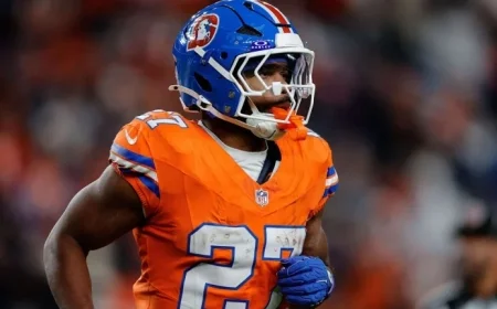 Broncos Sideline RB J.K. Dobbins on Injured Reserve