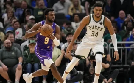 Bronny James Scores in Lakers vs. Bucks Showdown: Full Stats