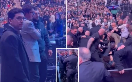 Dillon Danis, Islam Makhachev’s Team Clash in Major UFC 322 Brawl