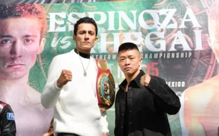 Rafael Espinoza vs Arnold Khegai: Live Stream, Updates, and Start Time
