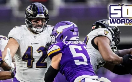 Ravens Aim for First in AFC North Showdown