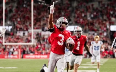 Lorenzo Styles Jr. Ends Ohio State’s 15-Year Kick Return Drought vs. UCLA