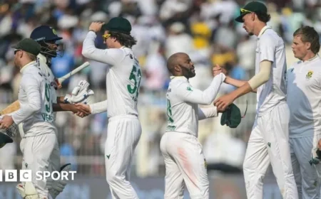 Proteas Triumph Over India in First Test Win Since 2010 Thriller