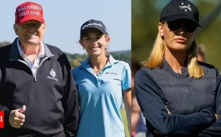 Kai Trump’s LPGA Debut Shines with Anna Kournikova’s Brother and Vanessa Trump’s Support