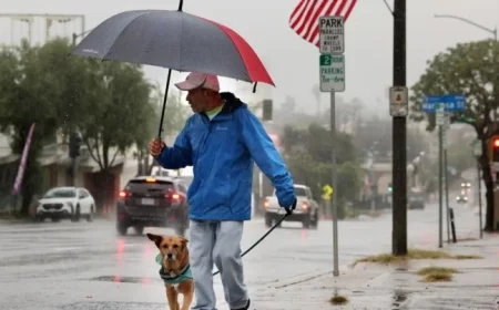 Severe California Storm Triggers Mudslides and Flooding