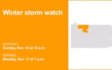 Pennsylvania Winter Storm Watch Issued, Gusts Expected Up to 45 mph