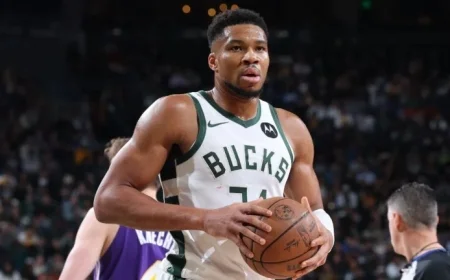 Giannis Antetokounmpo Aids Lakers Amid Game Ball Controversy