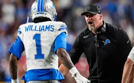 Detroit Lions Face Off Against Philadelphia Eagles in Anticipated Showdown