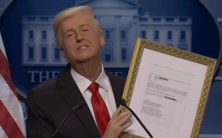 ‘SNL Satirizes Trump in Epstein Emails Sketch, Critiques Bill Clinton’