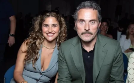 Vivian Benitez Responds to Age Gap Remarks with Rufus Sewell