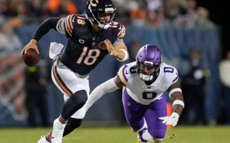 WCG Forecasts Chicago Bears vs. Minnesota Vikings Showdown