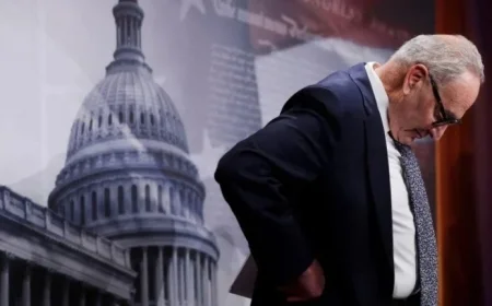 Democrats Question Chuck Schumer’s Leadership Amid Shutdown Concerns