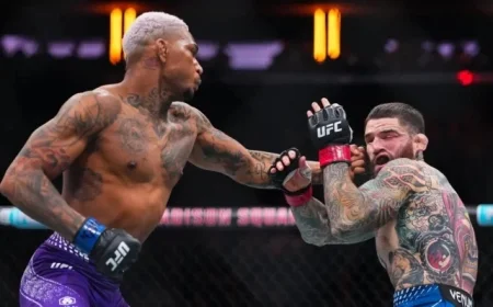 Michael Morales Crushes Sean Brady with First-Round Knockout at UFC 322