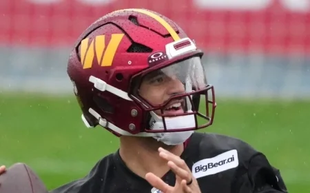 Marcus Mariota Set to Lead Commanders in Madrid Showdown