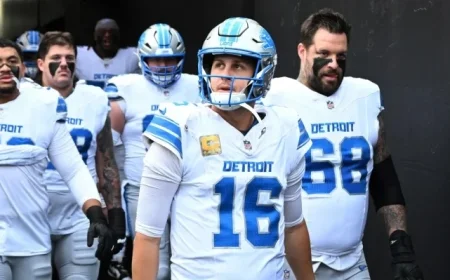 Detroit Lions Release Week 11 Depth Chart for Philadelphia Eagles Clash