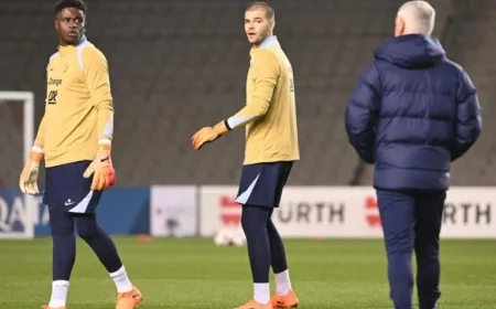 Didier Deschamps Revamps Squad in Azerbaijan, Lucas Chevalier Debuts for France