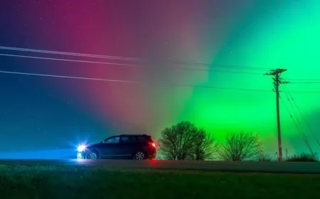 Northern Lights and ‘Shooting Stars’ to Illuminate 16 States on Sunday