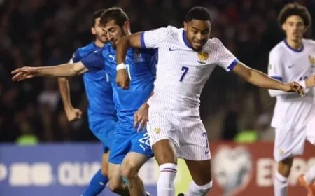 Azerbaijan vs France: Mateta Equalizes in 2026 World Cup Qualifiers