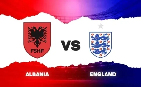 Albania vs England Match Summary: Record Pursuit in Tirana on November 17