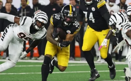 Steelers’ Key Player Against Bengals in Week 11 Showdown Revealed
