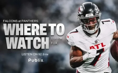 Watch Falcons vs. Panthers Live: Streaming Guide