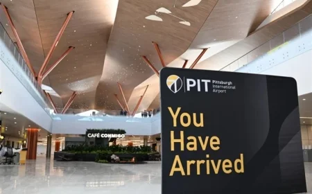 Pittsburgh Airport Unveils New $1.7 Billion Terminal: Key Details Revealed