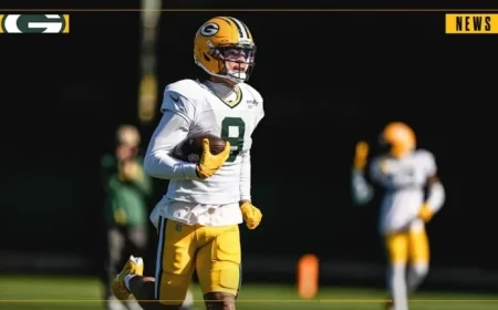 Christian Watson Finds His Football Groove Again