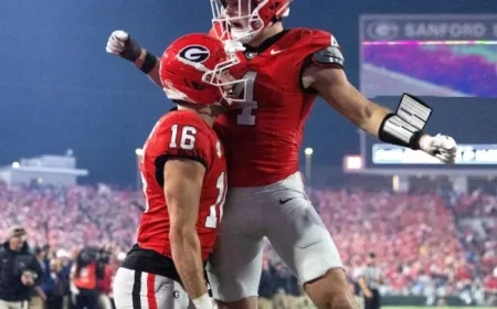 Georgia Leads One-Loss Teams in Week 13 Coaches Poll Rankings